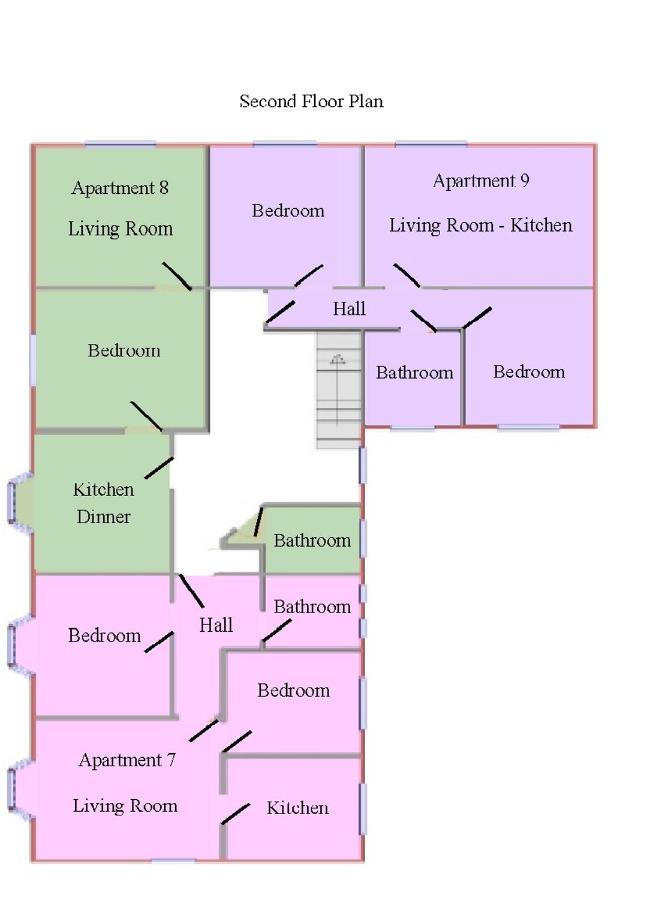 Beach Court Holiday Apartments สเกคเนส ภายนอก รูปภาพ